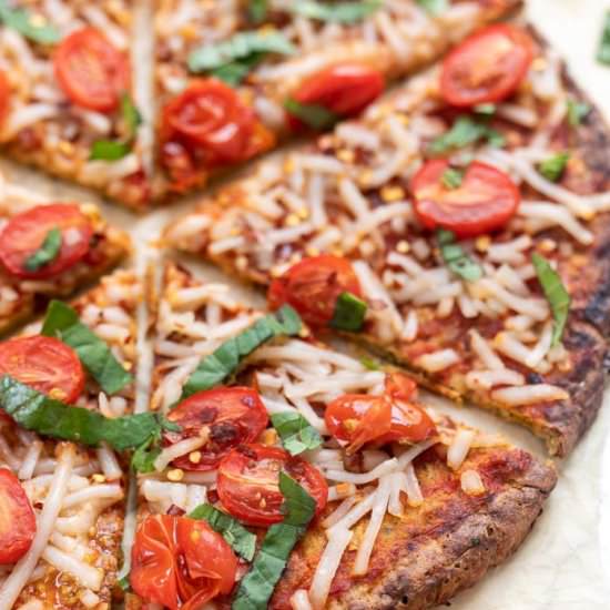 Low Carb Zucchini Pizza Crust