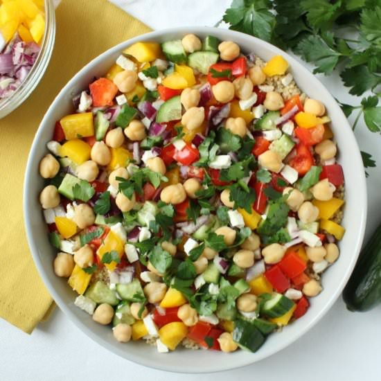 MEDITERRANEAN QUINOA SALAD