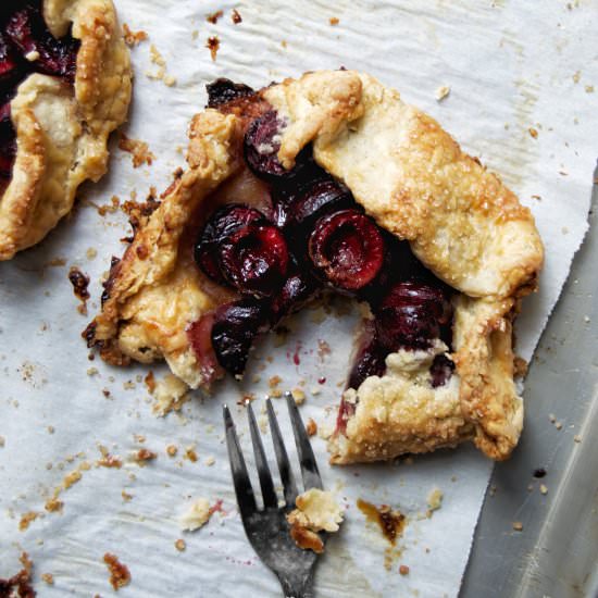 Rustic Cherry Galettes