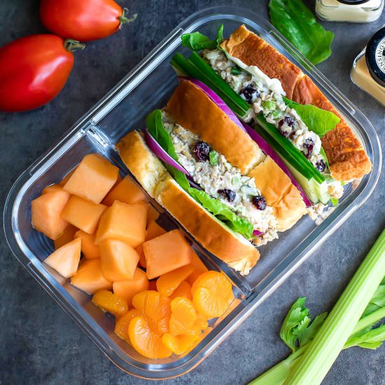 Cranberry Walnut Chickpea Sandwich