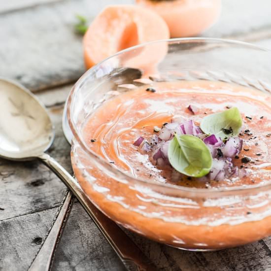 Apricot Gazpacho