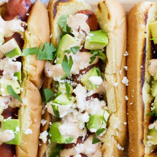 Mexican Hot Dogs
