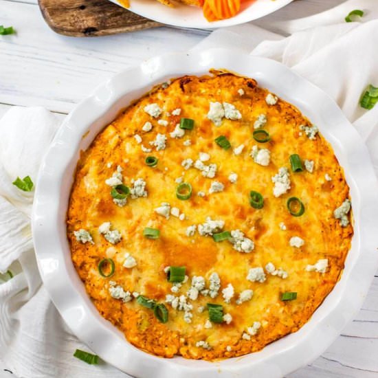 Healthy Buffalo Chicken Dip