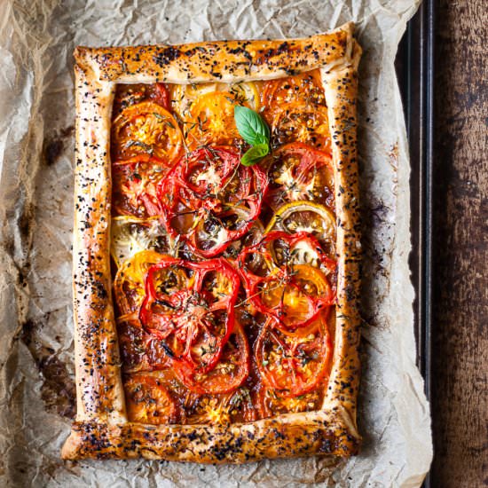 ROASTED TOMATO TART