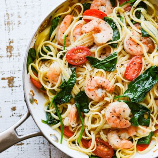 Shrimp Scampi Pasta