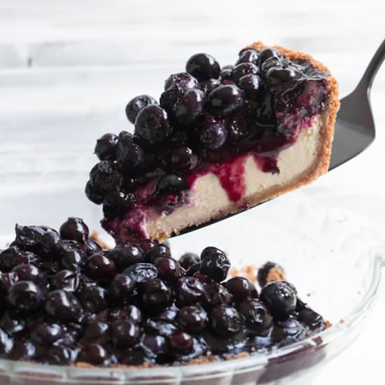 Blueberry Cheesecake Pie