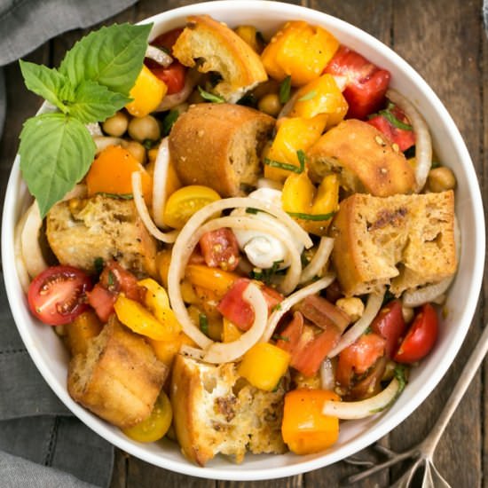 Summer Panzanella Salad