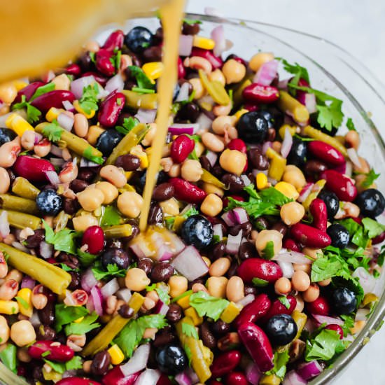 Blueberry Five Bean Salad