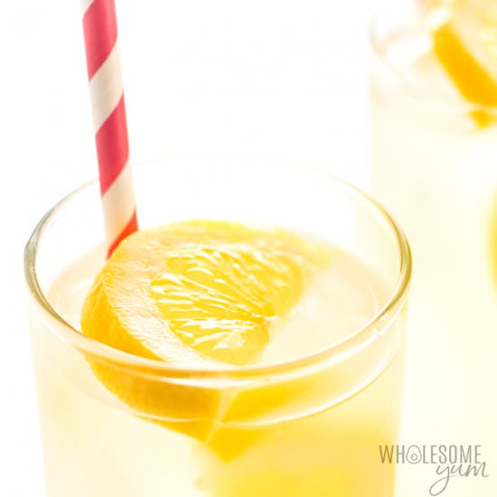 HEALTHY SUGAR-FREE LEMONADE