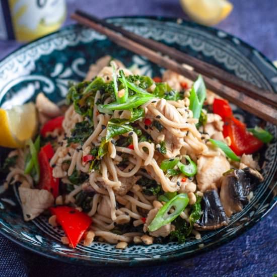 Chicken and Kale Stirfry