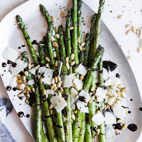 Grilled Asparagus with Balsamic