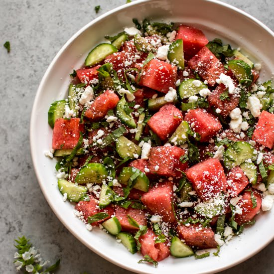 Watermelon Feta Salad