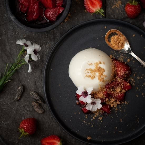 Tonka Bean Panna Cotta