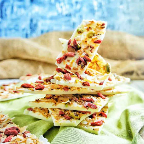 White Chocolate Bark
