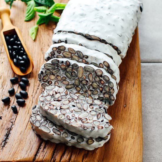 Homemade Black Bean Tempeh