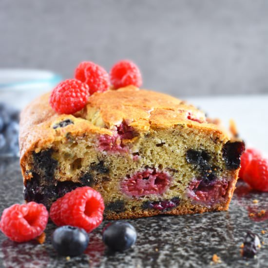 Banana Berries Bread