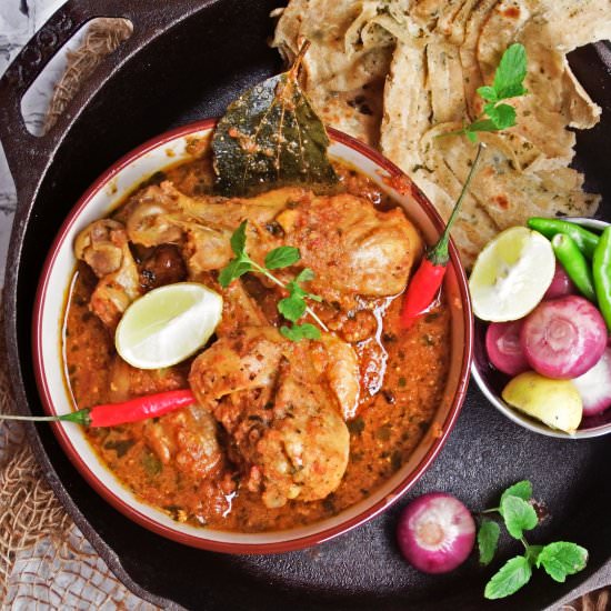 Punjabi Style Chicken Curry