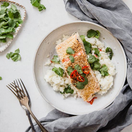 Sesame Crusted Salmon