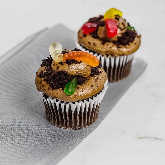 Dirt Cupcakes