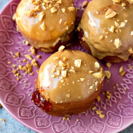 PB&J Doughnuts