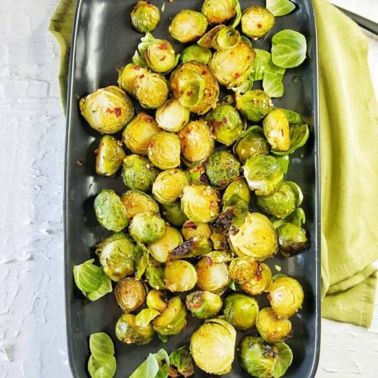 Oven Roasted Brussel Sprouts