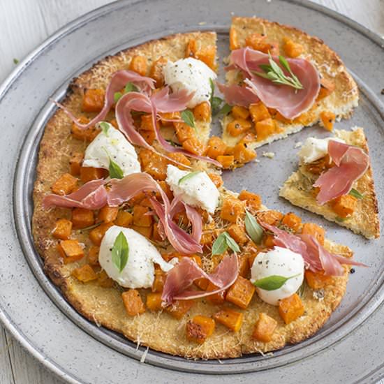 Roast Pumpkin Cauliflower Pizza