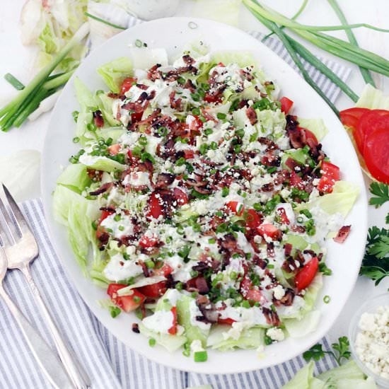Deconstructed Wedge Salad