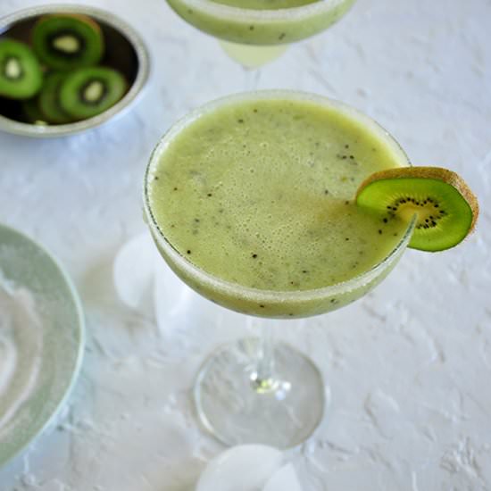 Frozen Kiwi Coconut Margarita