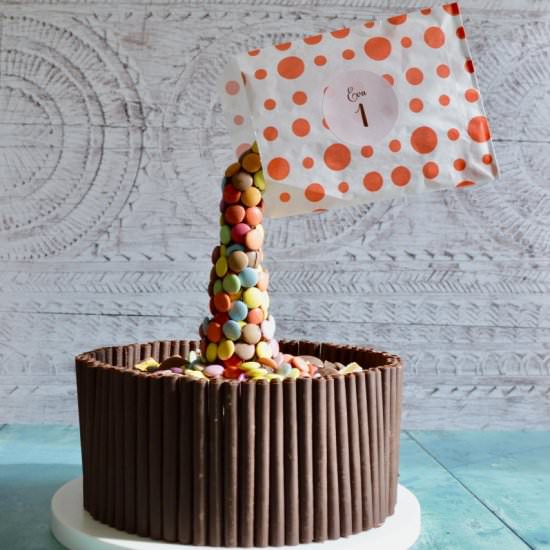 Illusion Birthday Cake