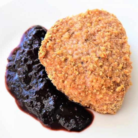 Walnut Crusted Pork Chops