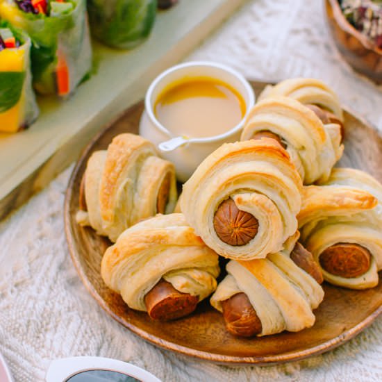 vegan pigs in a blanket