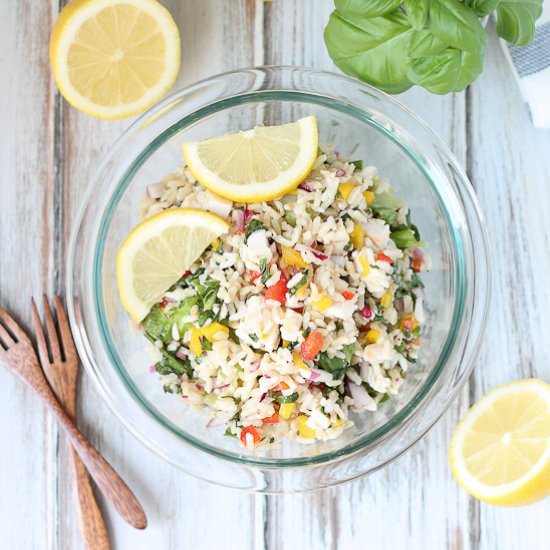 Lemon Basil Chicken Salad