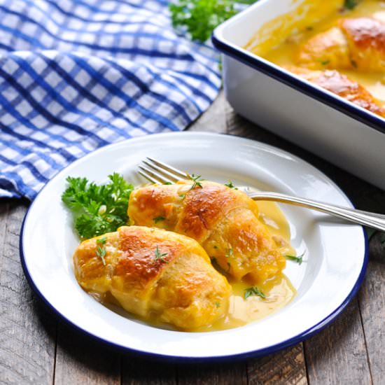 Crescent Roll Chicken Casserole