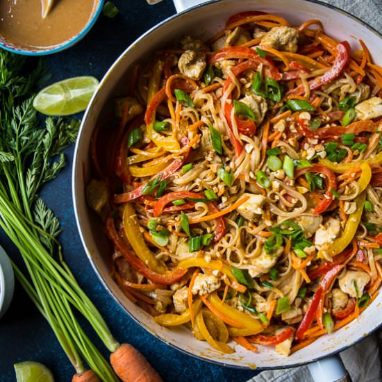 Chicken Noodle Stir-Fry
