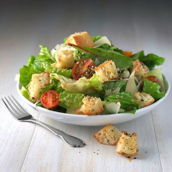 Lightened-Up Balsamic Caesar Salad