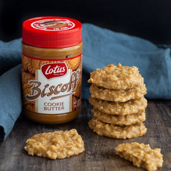 No Bake Cookies with Cookie Butter