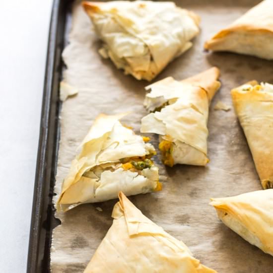 Baked Vegetable Samosas
