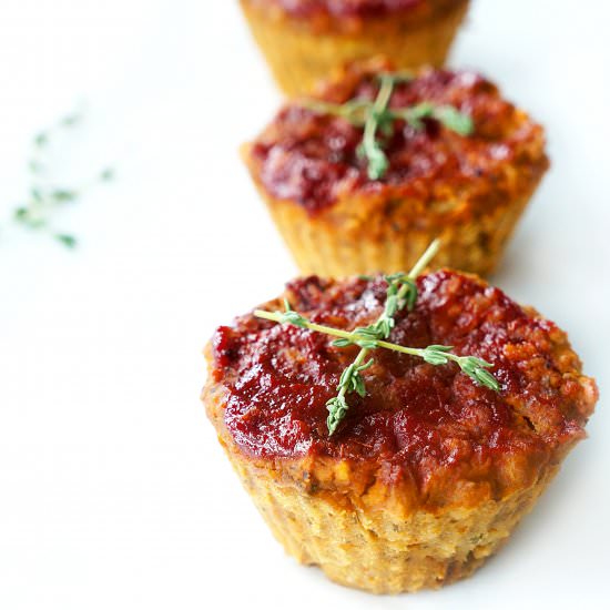 SUN-DRIED TOMATO LENTIL VEGGIE CUPS