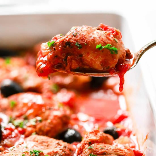 Instant Pot Mediterranean Chicken
