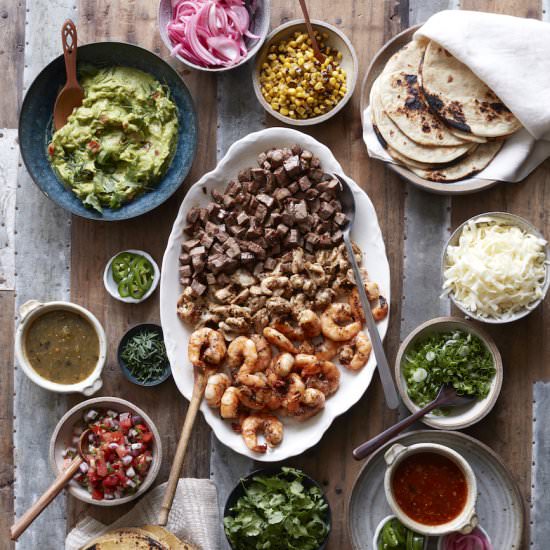 Family Style Taco Bar