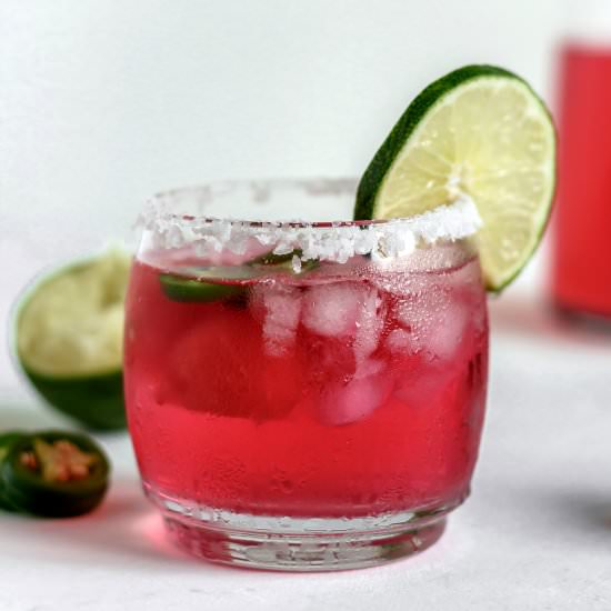 Jalapeño Watermelon Margaritas