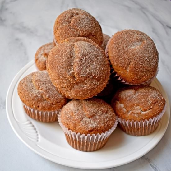 Gluten Free Cinnamon Banana Muffins