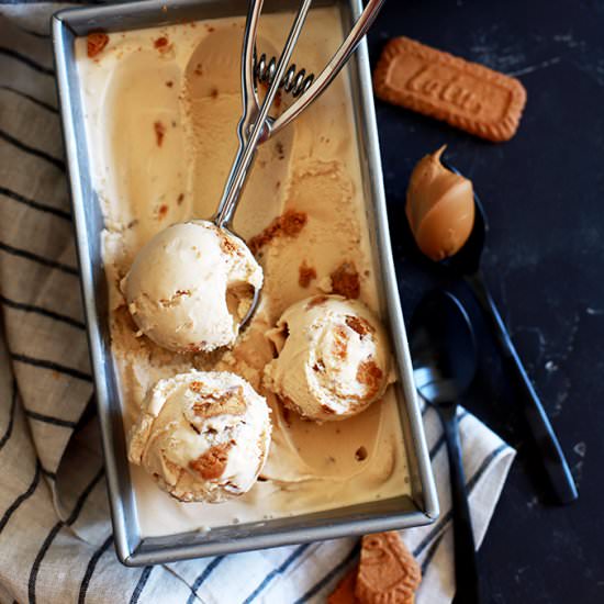 Biscoff Cookie Butter Ice Cream