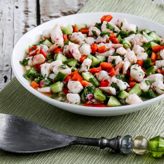 Easy Low-Carb Shrimp Ceviche