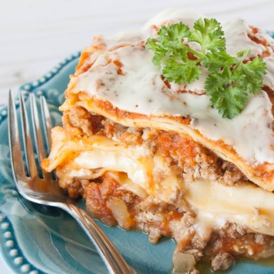 Slow Cooker Lasagna