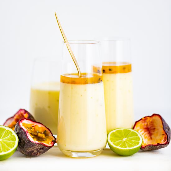 Buttermilk and Lime Panna Cotta