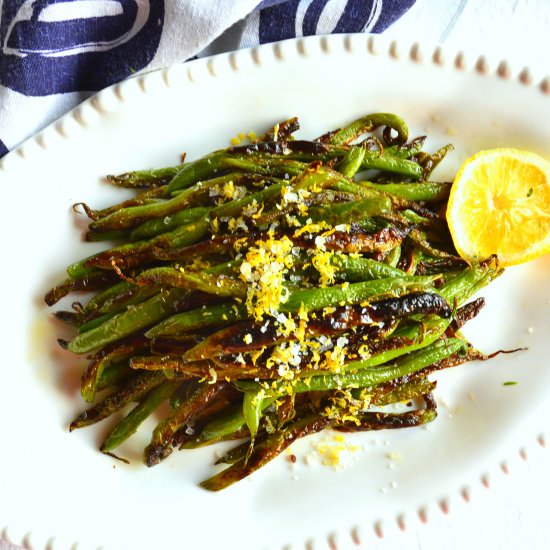 Blistered Green Beans