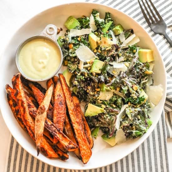 Avocado Kale Caesar