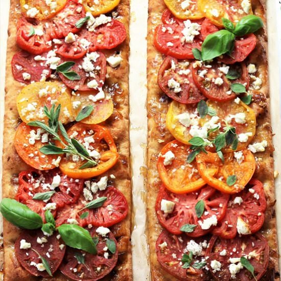 Heirloom Tomato Flatbread