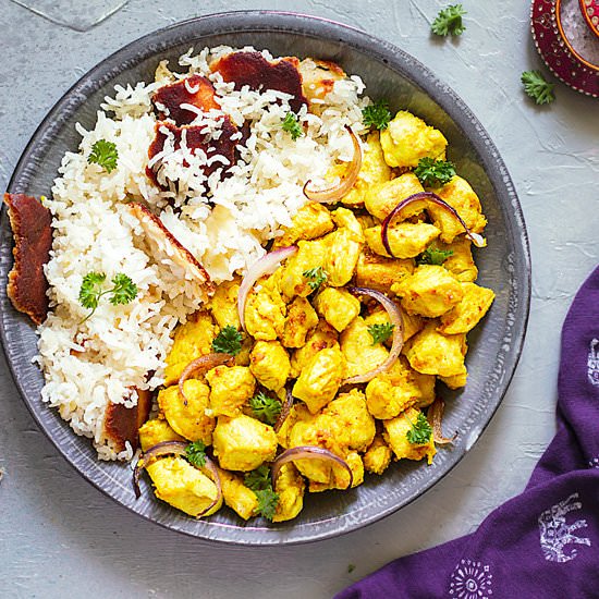 Indian Ginger Garlic Chicken
